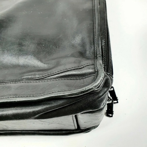 Tumi Alpha Series Black Napa Leather Briefcase - Picture 6 of 12